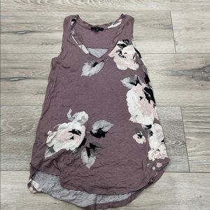 Dynamite Mauve floral Top